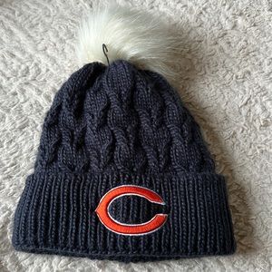 Chicago Bears NFL pom knit hat